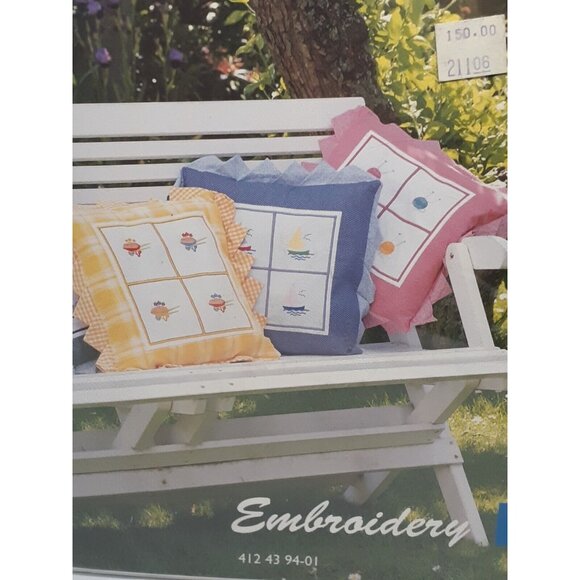 Husqvarna Viking Hobbies Embroidery Designs Floppy Disk Card #7 for  Designer 1 - Picture 3 of 8